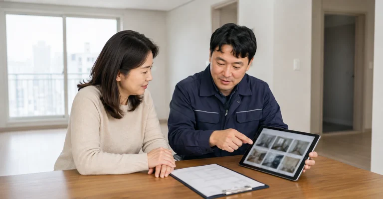 특수청소 현장 안전 절차 참고 이미지
