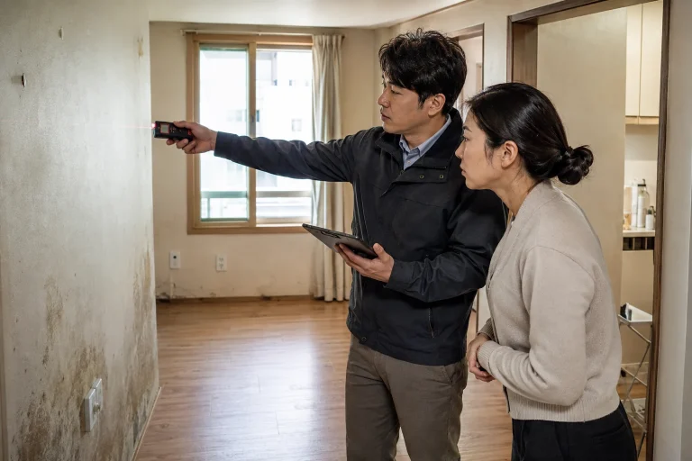 특수청소 현장 안전 절차 참고 이미지